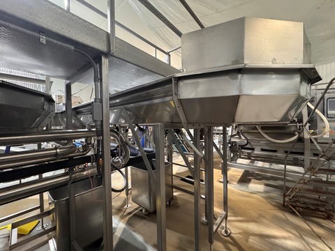 Flume Washer, Stainless Steel, 20" flume width, 100 linear feet, 90° & 180° turns, dunk reels, pumps - Image 4