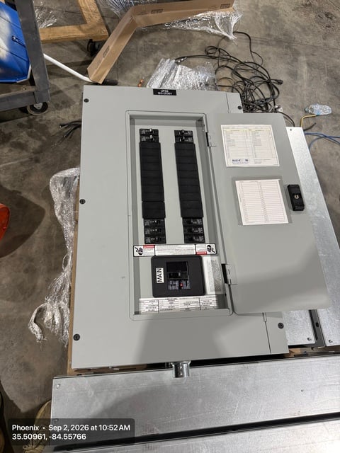 60 Amp. Siemens P1C30E4060CTSN, P1 Series Panelboard, 30-circuit, 250 amp max. bus, 208Y/120 Volts, surface - Image 1