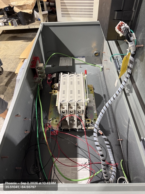 400 Amp. Kohler, Automatic Transfer Switch, 480/277 Volts, 3-pole, open transition, Decision-Maker MPAC 1500 - Image 3
