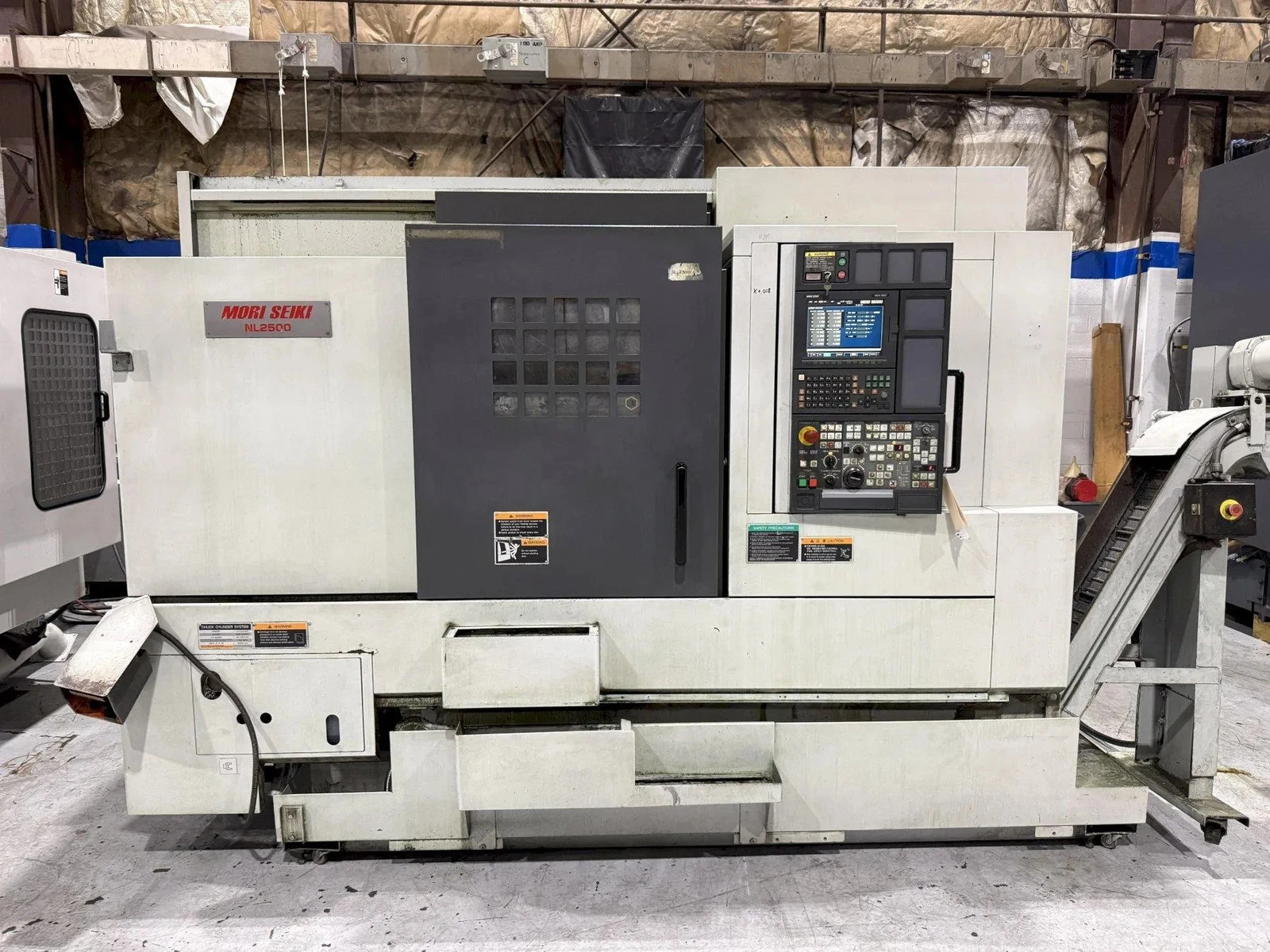 Mori Seiki #NL-2500MC-700, CNC lathe, 10.2" X, 31.3" Z, 36.4" swing, 27.7" centers, 14" turning diameter, 25 - Image 2