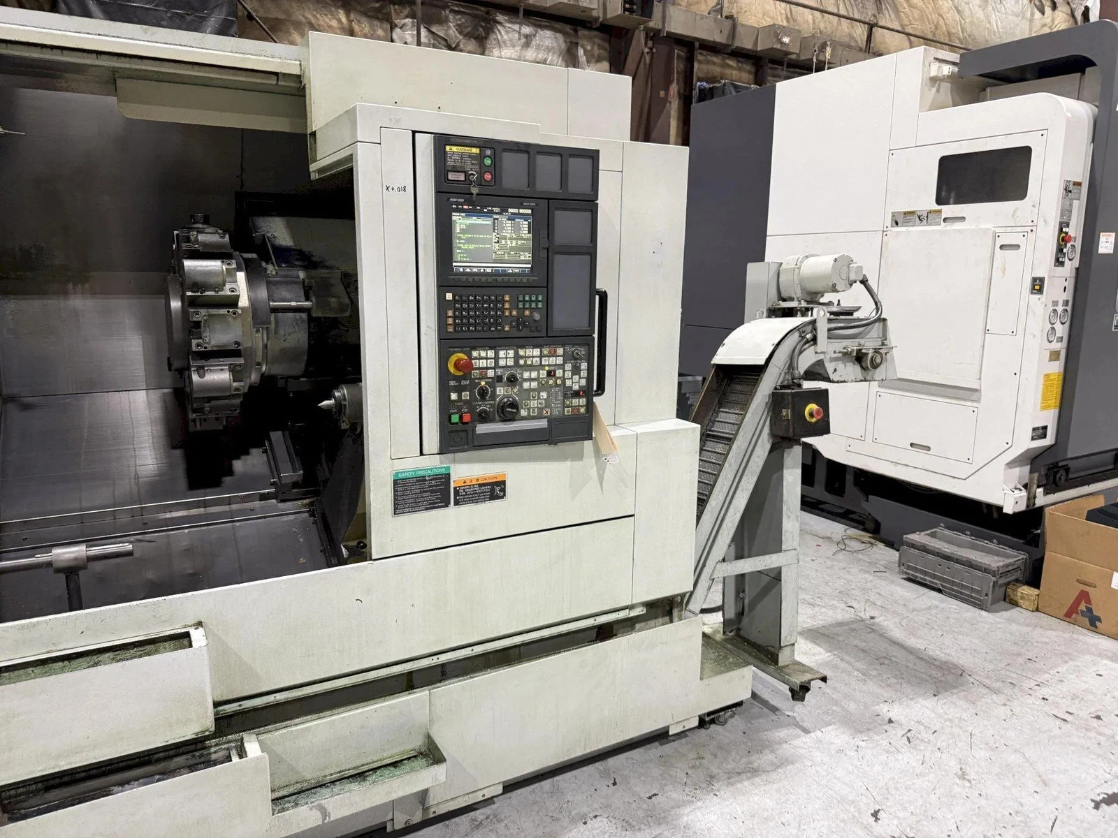 Mori Seiki #NL-2500MC-700, CNC lathe, 10.2" X, 31.3" Z, 36.4" swing, 27.7" centers, 14" turning diameter, 25 - Image 4