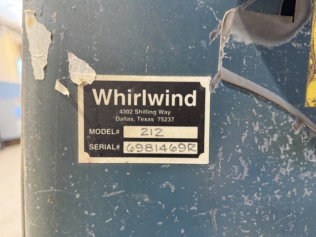 Whirlwind #212R, Up-Cut Saw - Image 10