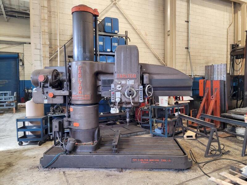 6' -19" Carlton #4A, radial drill - Image 1