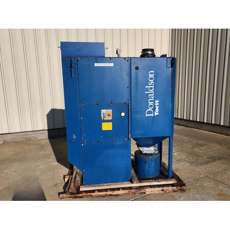 800 cfm Donaldson Torit #DFO-2-2, Downflo Oval dust collector, (2) 190 sq.ft. cartridges, 3 HP, 460 V., 3 - Image 3