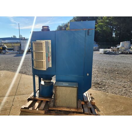 800 cfm Donaldson Torit #DFO-2-2, Downflo Oval dust collector, (2) 190 sq.ft. cartridges, 3 HP, 460 V., 3 - Image 4