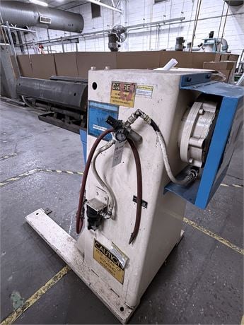 150 Ton, Johnson #G21507236, double crank gap frame press, 72" x36" bed, air clutch & brake, powered slide - Image 2