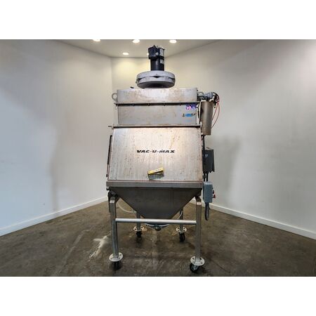 Vac-U-Max bag dump station, Stainless Steel, integrated dust collection, 53" x 36" x 99" H., 750 lb., no - Image 2