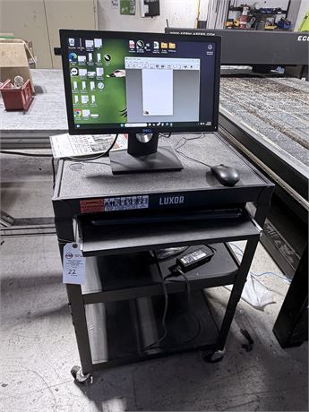 Kern #ECO-100, CNC CO2 laser, 150 watt, 52" x 100" work area, KT150 source, flying optics, 3" clearance - Image 3