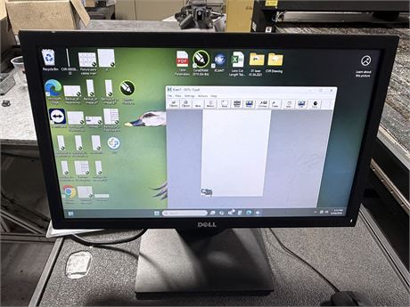 Kern #ECO-100, CNC CO2 laser, 150 watt, 52" x 100" work area, KT150 source, flying optics, 3" clearance - Image 4