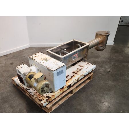 5" Acrison #140-0-P, volumetric screw feeder, 304 Stainless Steel, 2 cu.ft. hopper, 120 RPM, 2 HP, 230/460 - Image 3