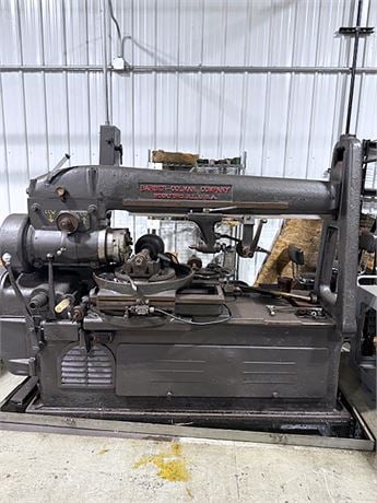 Barber-Colman, horizontal gear hobber, 48" shaft capacity, tailstock - Image 1