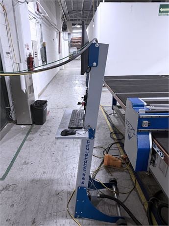 Vetromac #SA-40-26, automatic float glass cutting table, 157" x 102" max. glass, 3/4" thick, 656 FPM, air - Image 5