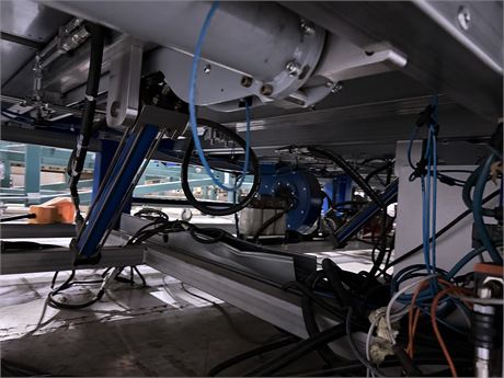 Vetromac #SA-40-26, automatic float glass cutting table, 157" x 102" max. glass, 3/4" thick, 656 FPM, air - Image 8