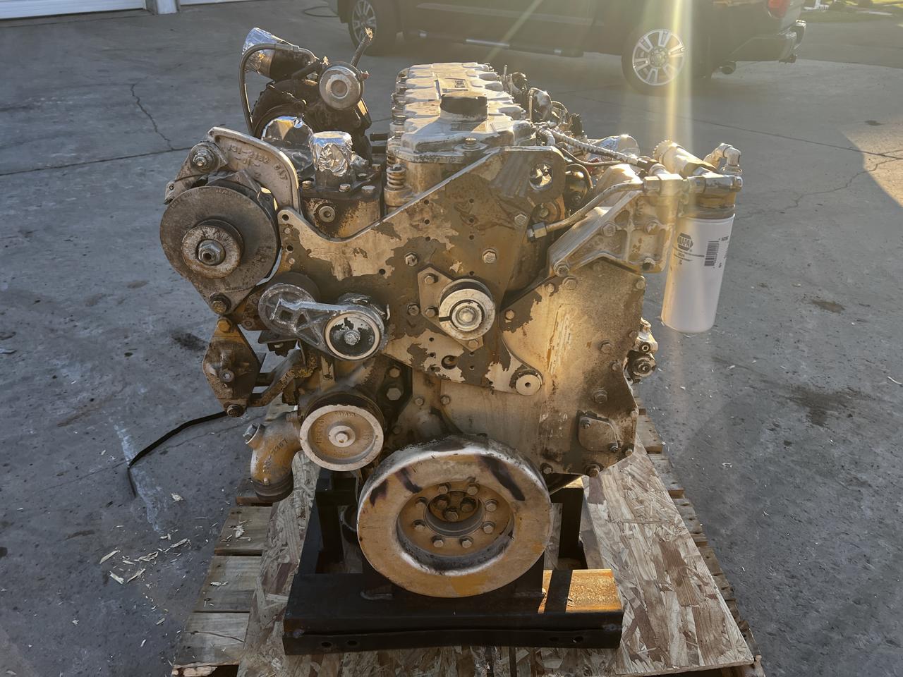 225 HP Caterpillar #C7, industrial diesel engine, sound attenuated enclosure 3, 6885 hours, 2008 - Image 3