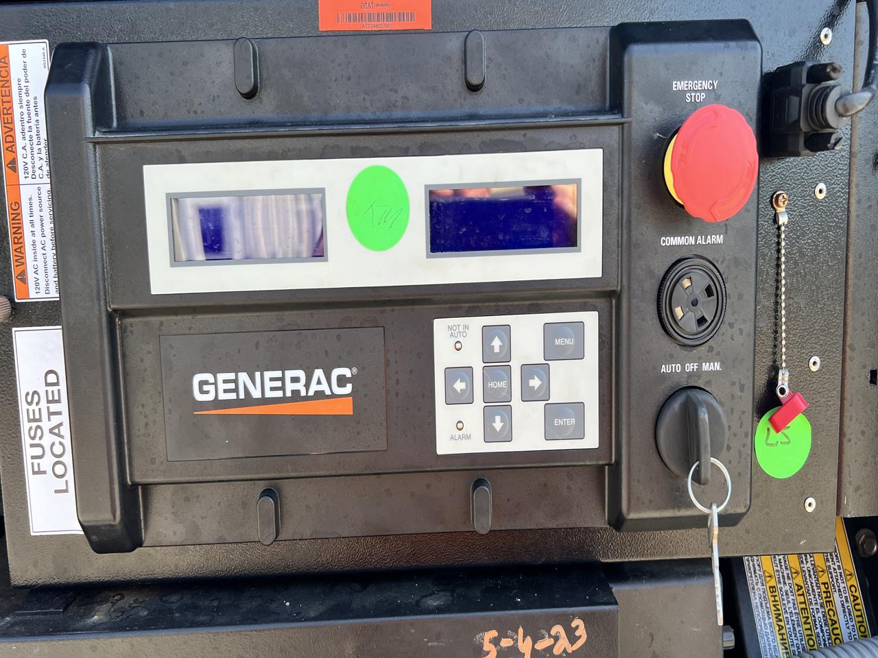20 KW Generac #G0070980, diesel generator set, 120/240 Volts, 1-phase, Mitsubishi ECP28-2L4 engine, sound - Image 6