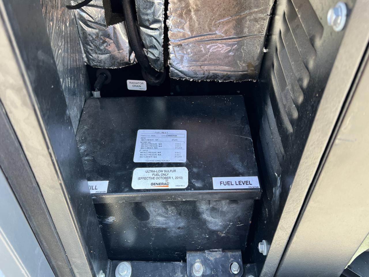 20 KW Generac #G0070980, diesel generator set, 120/240 Volts, 1-phase, Mitsubishi ECP28-2L4 engine, sound - Image 10