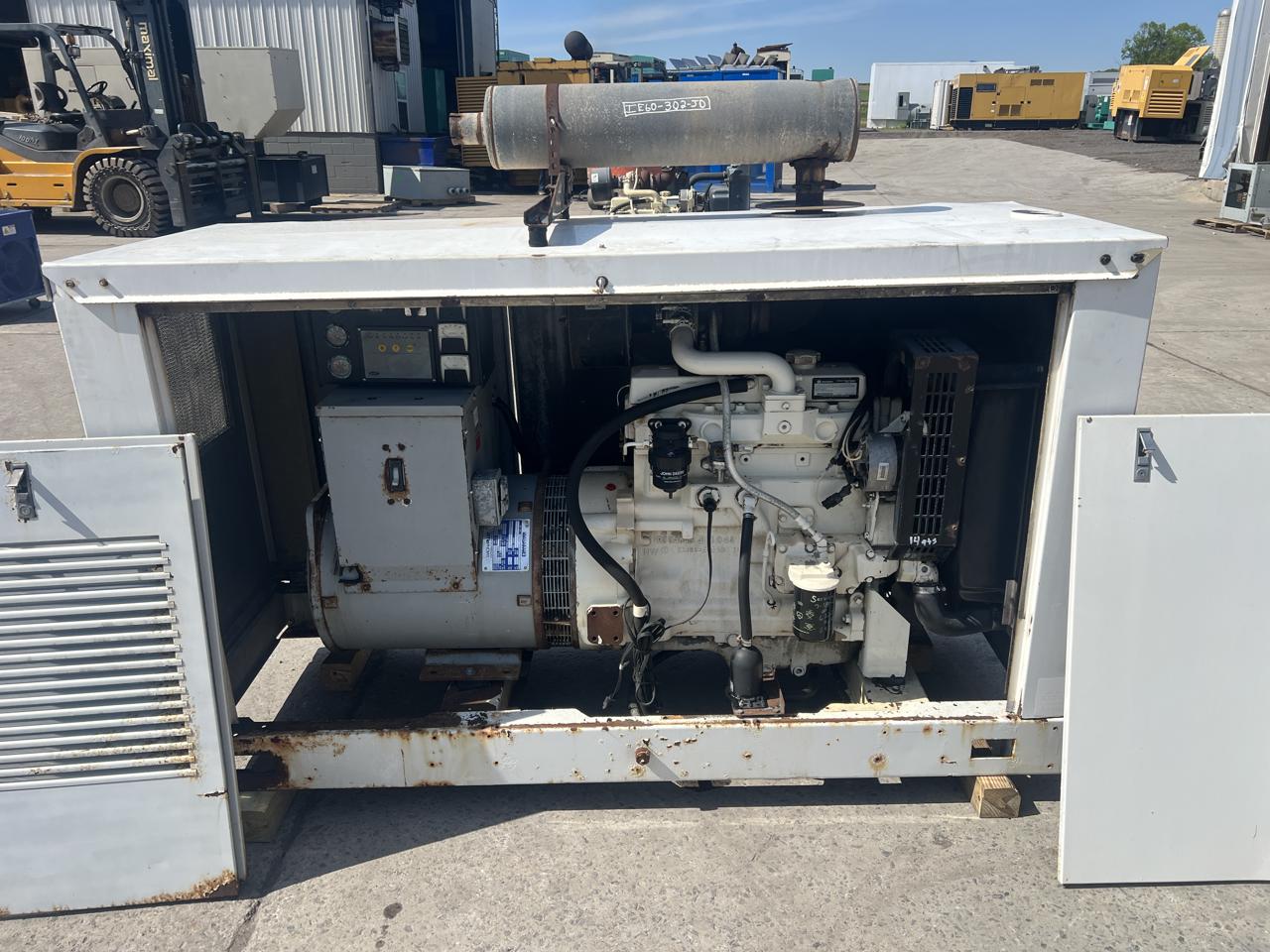 60 KW Marathon #361-PSL1602-1, diesel generator set, 277/480 Volts, 1/3-phase, John Deere 4045TF150 engine - Image 8
