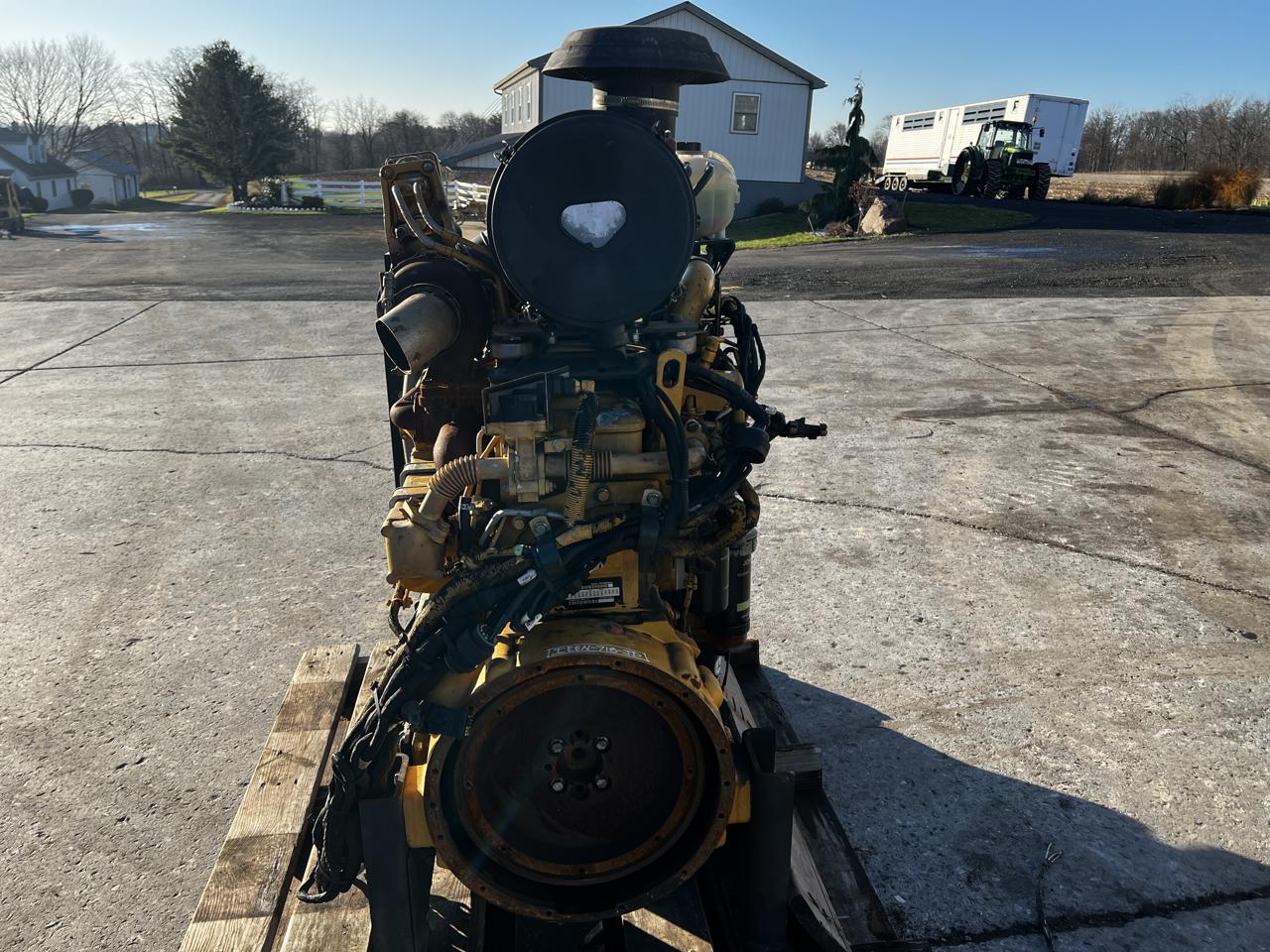 180 HP John Deere #4045HFC93, diesel power unit w/ radiator & controller, no EGR or DPF, 5650 hours, 2012 - Image 6