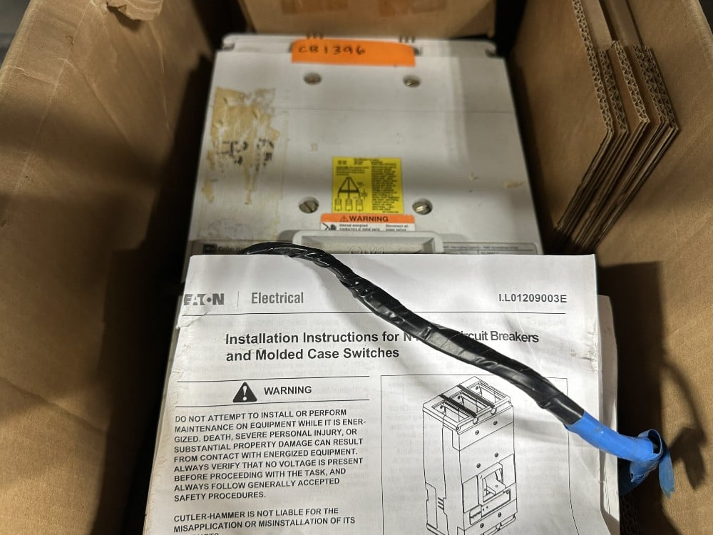 1200 Amps, Cutler-Hammer / Cutler Hammer, Molded-Case Circuit Breaker, 3-Pole, 600V Max., INDUSTRIAL - Image 6