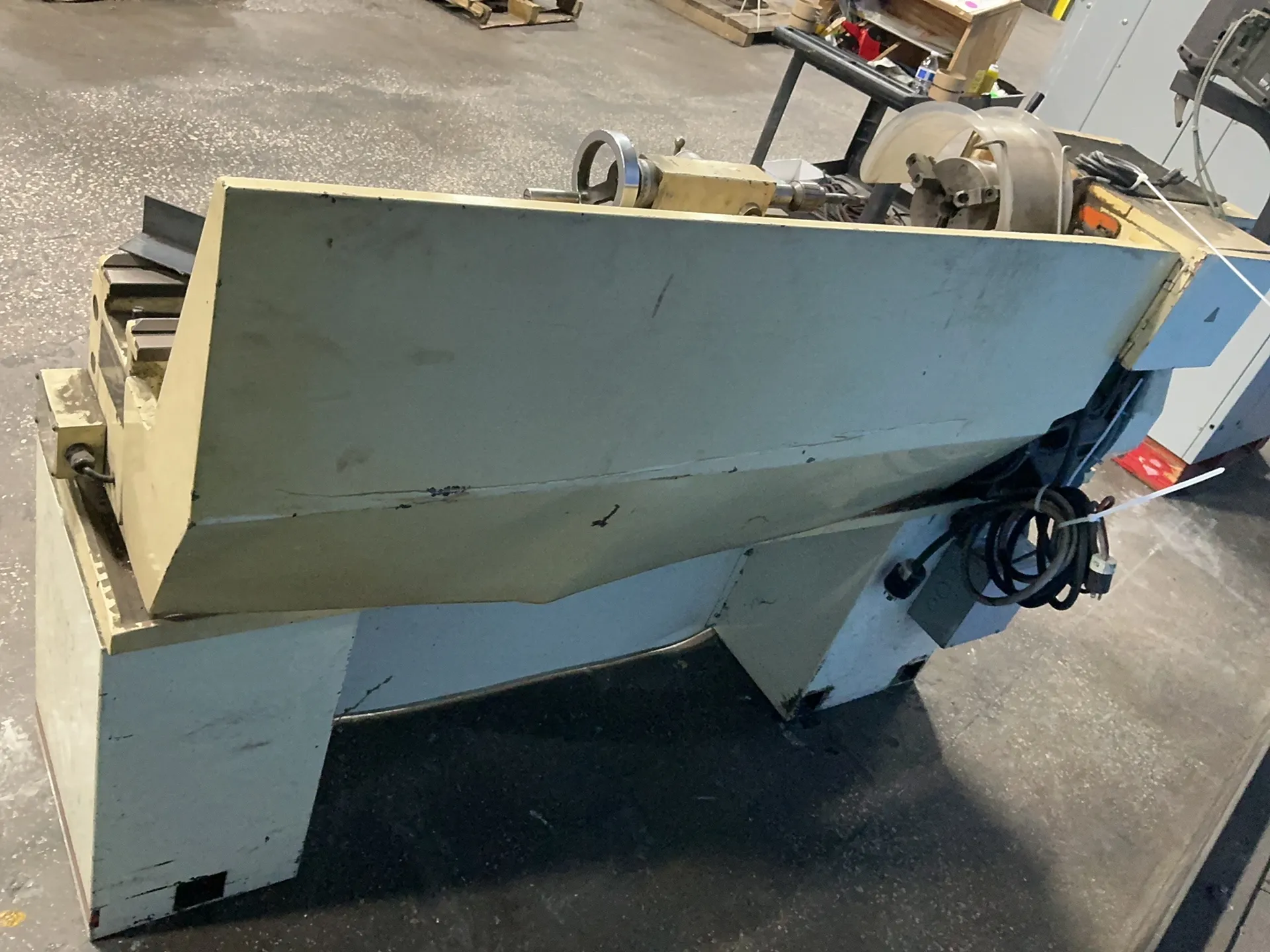 16" x 28" Jet #GHB-1440A, geared head bench lathe, 6" 3-jaw chuck, 1.5" bore, tool post, Acu-Rite digital - Image 6
