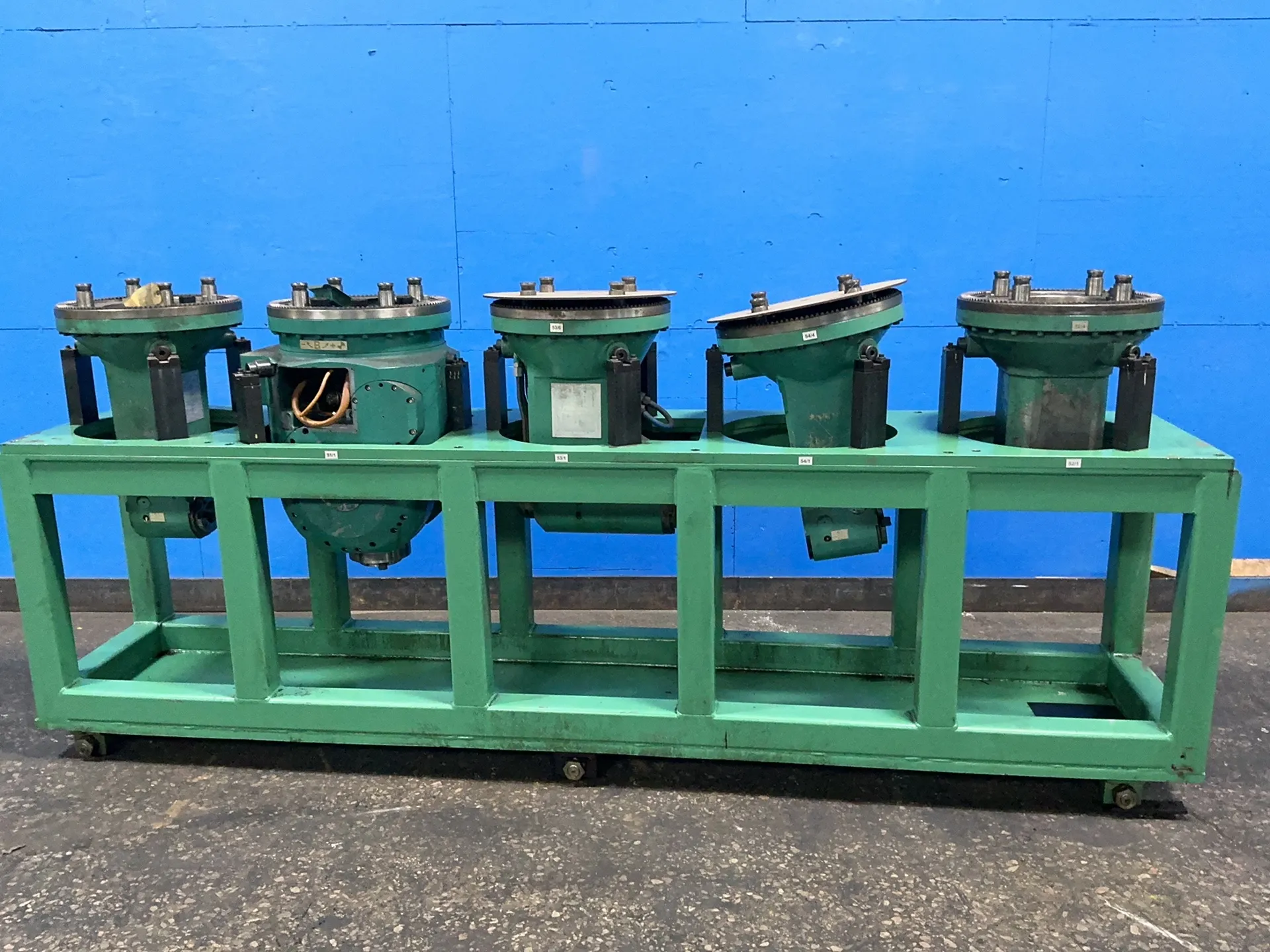 Dorries Scharmann, machine heads, 5-head unit (2 available) - Image 4