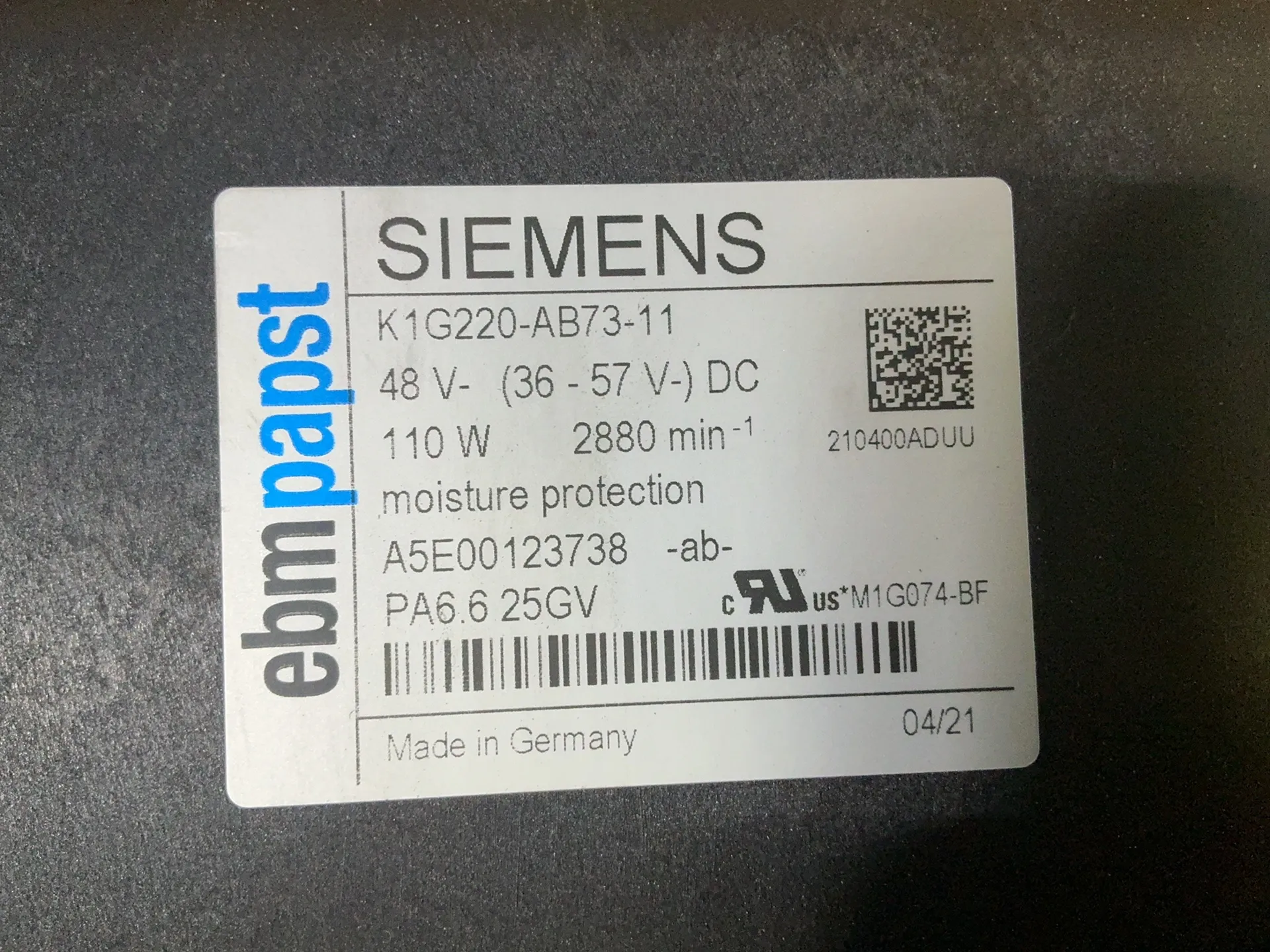 Siemens #6SL3130-7TE31-2AA3, active line module (2 available) - Image 6