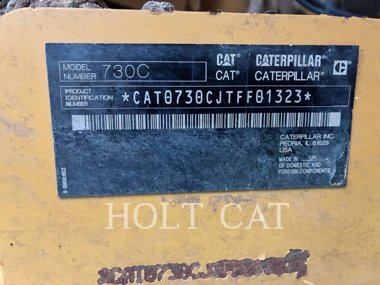 Caterpillar 730C, Articulated Truck, 9919 hours, S/N: TFF01323, 2016 - Image 6