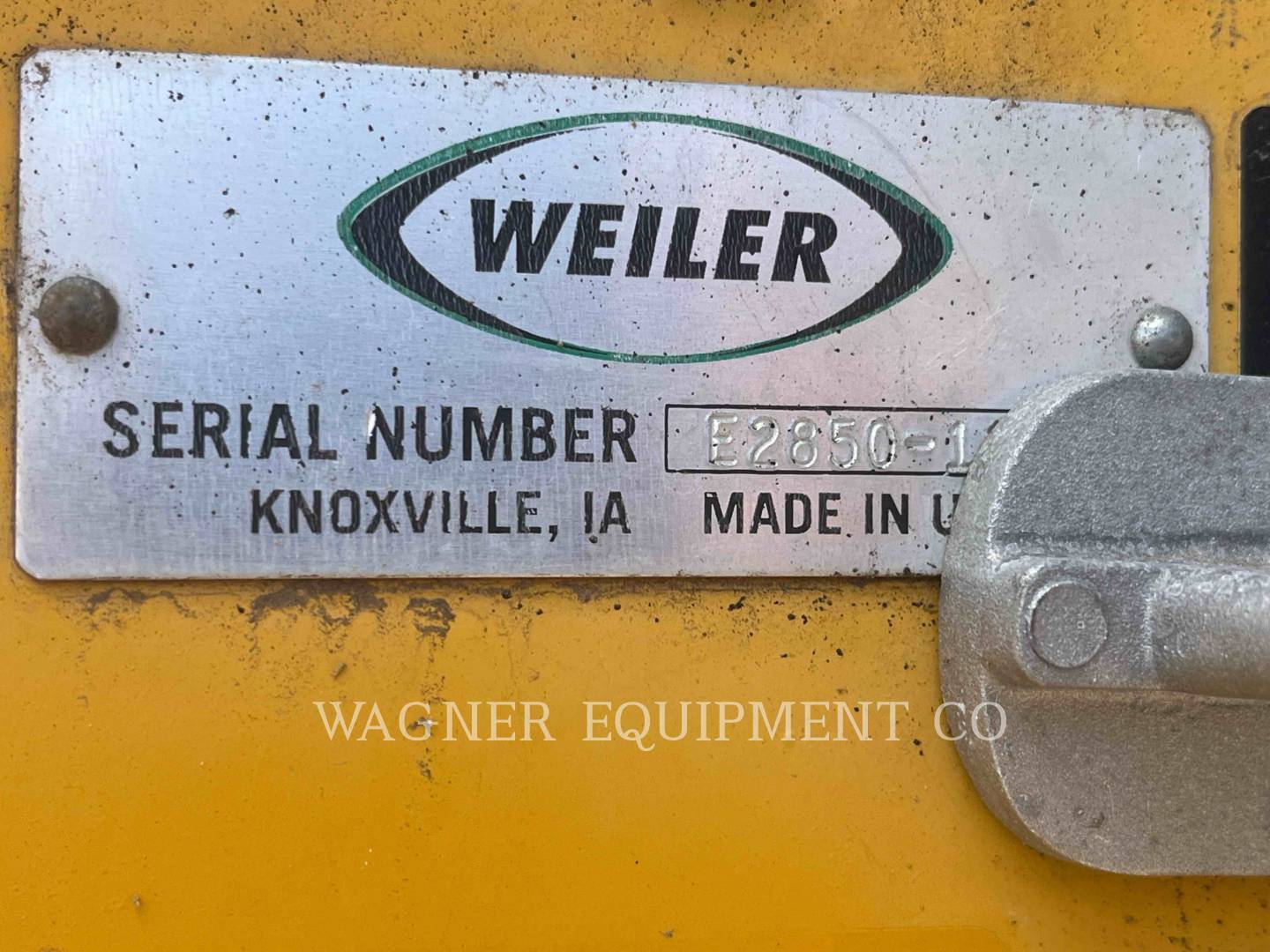 Weiler E2850, Asphalt Paver, 3689 hours, S/N: E28501115, 2015 - Image 6