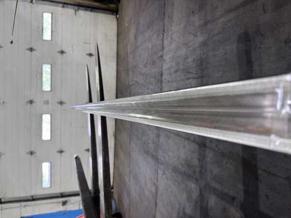 121" L, Female press brake die, 1-1/8" die opening, 1-7/8" die width, 1-3/4" die height, 1/2" tang - Image 1