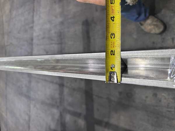 121" L, Female press brake die, 1-1/8" die opening, 1-7/8" die width, 1-3/4" die height, 1/2" tang - Image 3