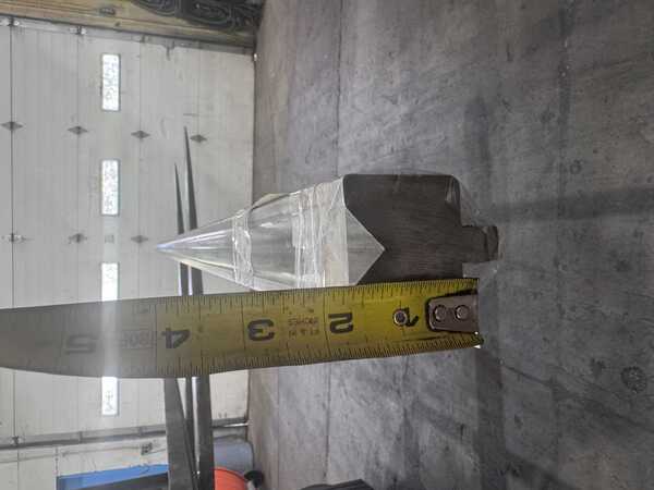 121" L, Female press brake die, 1-1/8" die opening, 1-7/8" die width, 1-3/4" die height, 1/2" tang - Image 4