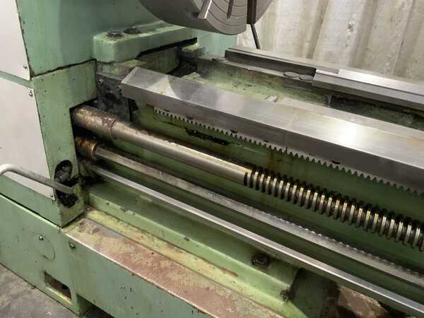 32" x 120" Timemaster, gap bed engine lathe, 40" swing in gap, 19-7/8" swing over cross slide, 4-1/8" bore - Image 8