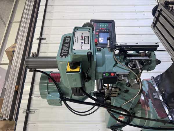 Trak #K3-Edge, CNC vertical bed mill, 10" x 50" table, 32" X, 16" Y, 5" Z, 60-4200 RPM, 2-Axis CNC, digital - Image 2