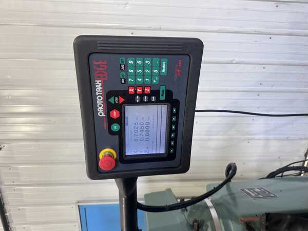 Trak #K3-Edge, CNC vertical bed mill, 10" x 50" table, 32" X, 16" Y, 5" Z, 60-4200 RPM, 2-Axis CNC, digital - Image 3