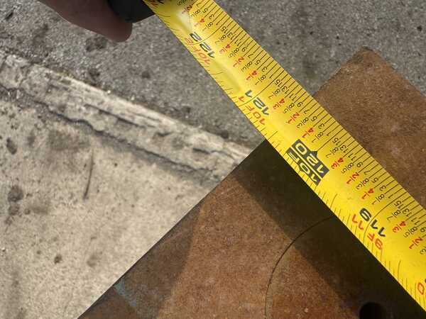 120-1/2" x 186" x 8", T-slotted floor plate, (7) T-slots, 7/8" slot top width, 2-1/2" bottom width, 18" slot - Image 8