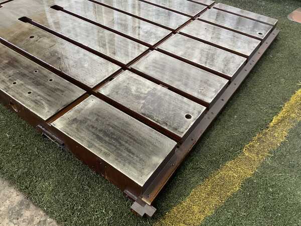 64-1/2" x 104" x 6-1/2", T-slotted plate, (6 available) T-slots - Image 3