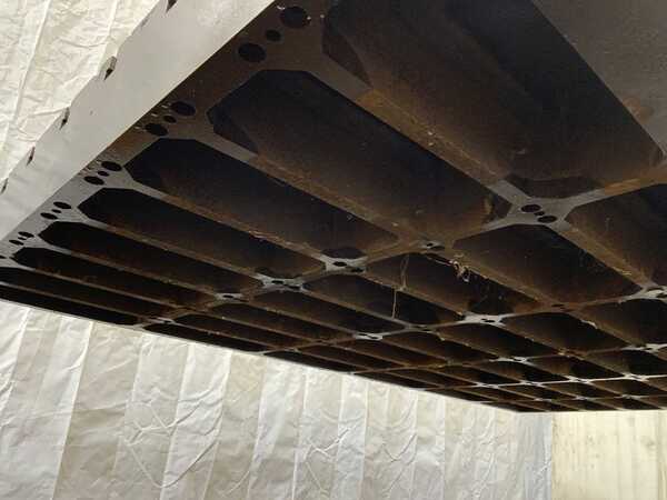 85-3/4" x 147" x 10", T-slotted floor plate, (8) T-slots, 1-1/4" slot top width, 2-1/4" bottom width, 10" - Image 8