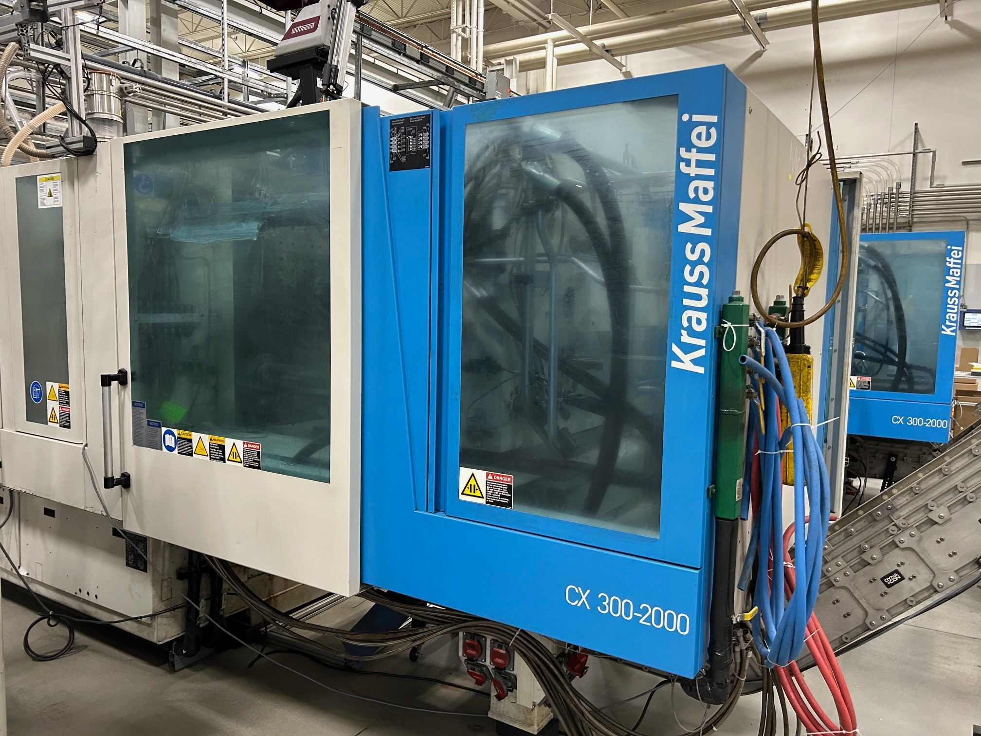 Krauss Maffei #CX-300-2000, injection molding machine, 2010 - Image 3