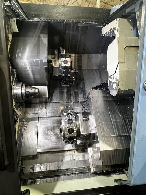 Daewoo Doosan #Puma-TT1800SY, CNC multi-tasking center, 9.05" diameter, 27" length, (2) 8" chucks, 2.6" bar - Image 1