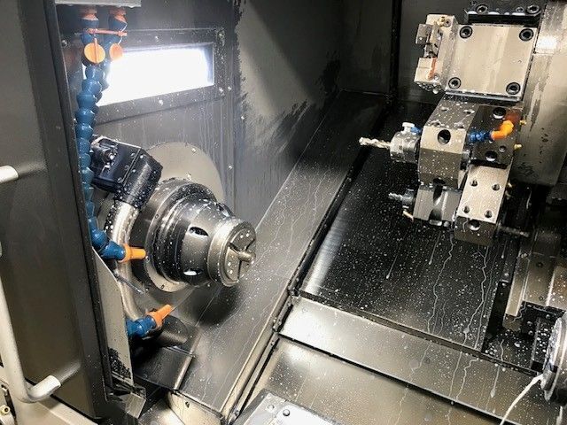 Tsugami #M08SY, CNC lathe, 8" chuck, 2.5" bar, 11" diameter, 14.96" length, 4500 RPM, 14.8 HP, 12 turret - Image 3