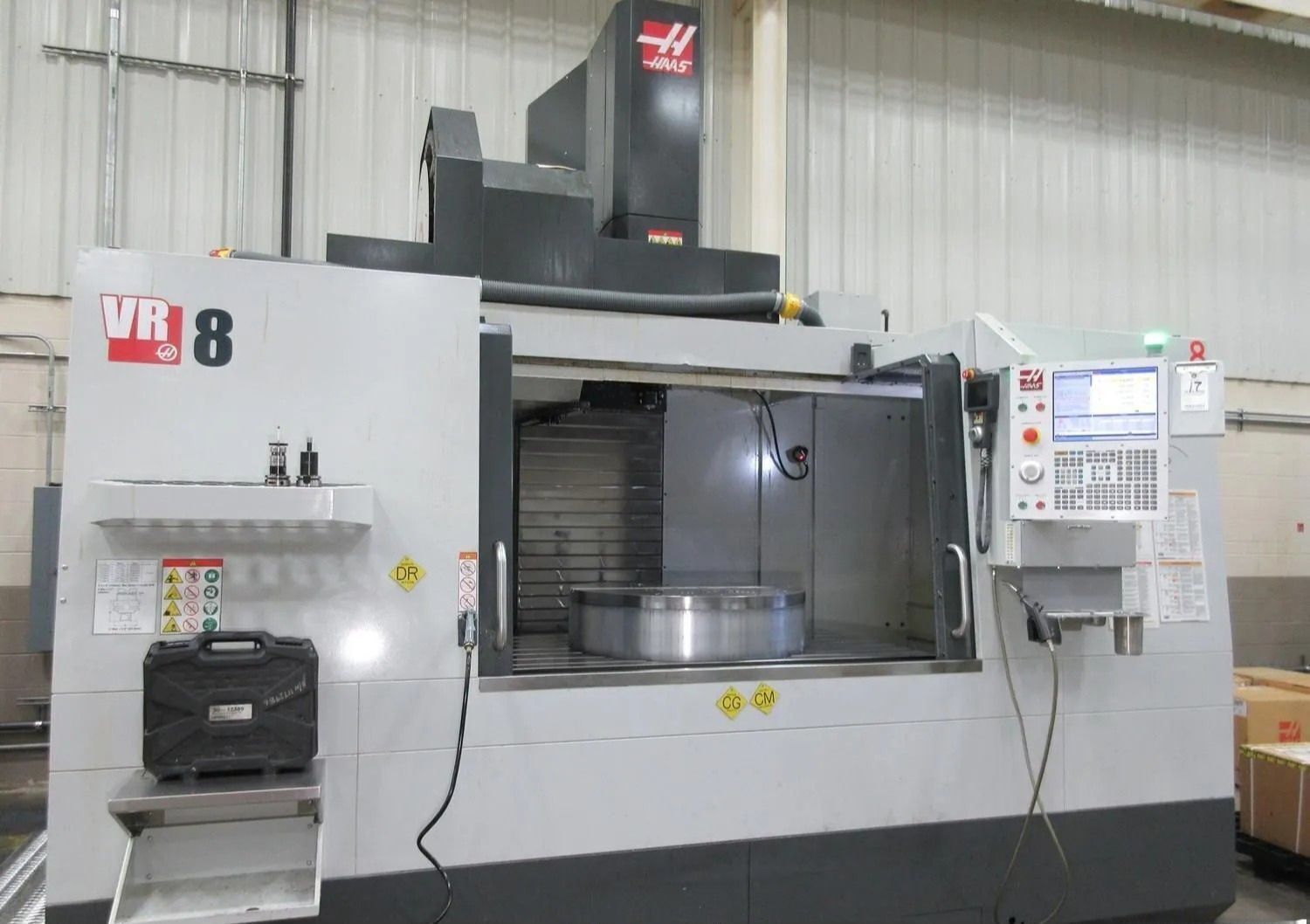 Haas #VR-8, 5-Axis CNC vertical machining center, 50 automatic tool changer, 64" X, 40" Y, 42" Z, 64" x 36" - Image 2