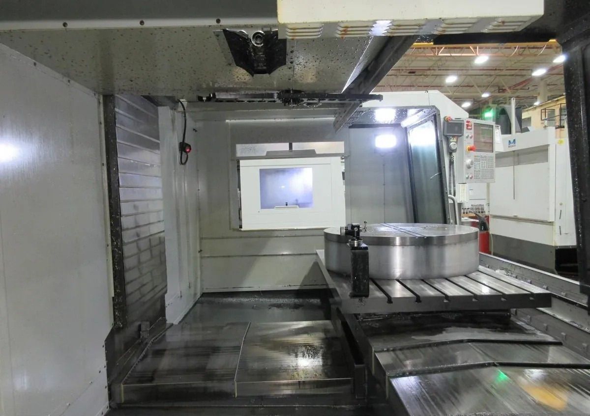 Haas #VR-8, 5-Axis CNC vertical machining center, 50 automatic tool changer, 64" X, 40" Y, 42" Z, 64" x 36" - Image 7
