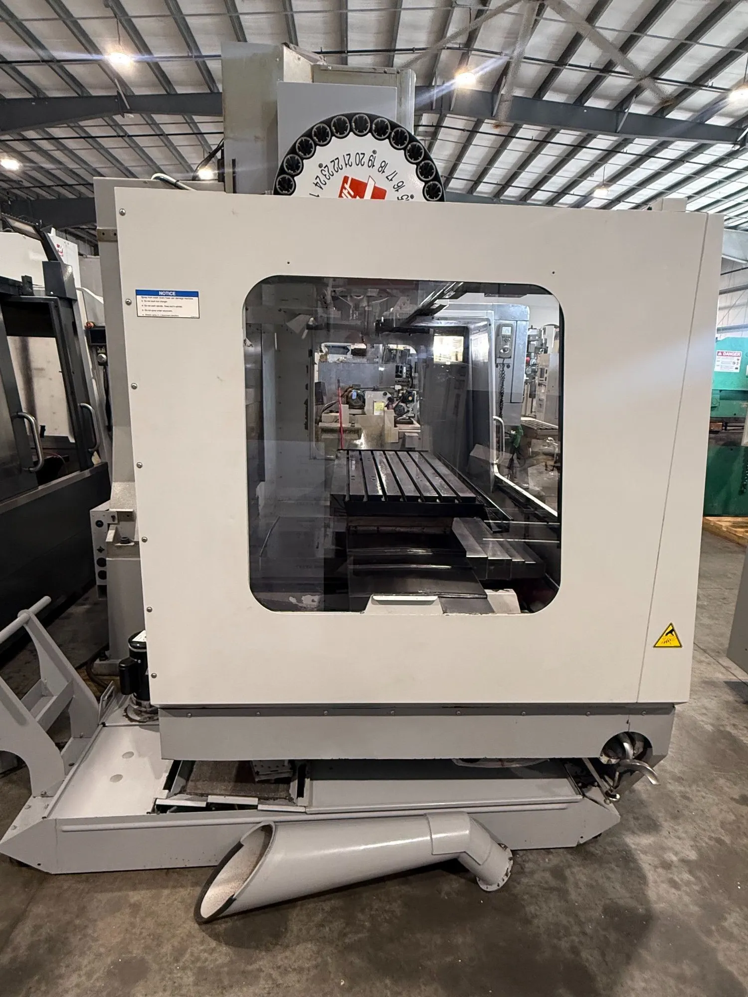 Haas #VF-3BYT, CNC vertical machining center, 24 automatic tool changer, 40" X, 26" Y, 25" Z, 7500 RPM - Image 4