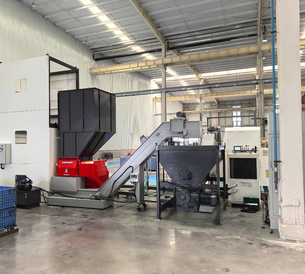 No. BM-D1090 Enerpat, Aluminum Briquette Machine, Double Output, 100 Ton - Image 3