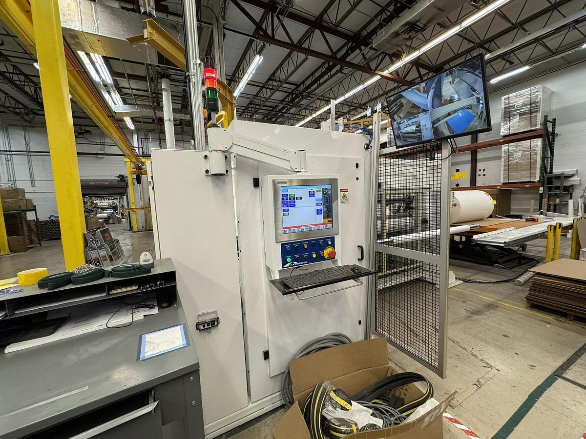 Catbridge #324, Turret Rewinder, 72" web width, 36" max. rewind roll diameter, 24" continuous running, 3" - Image 3