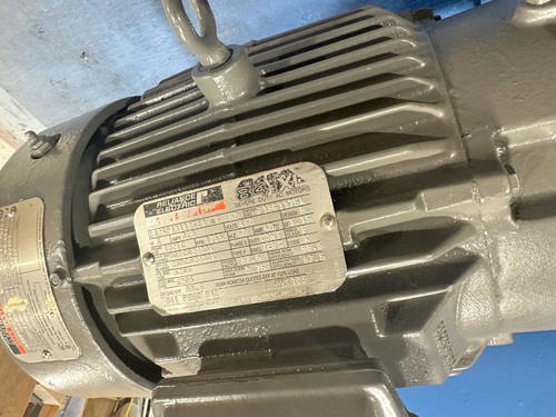 10" x 20" Allied Blower, Rotary Airlock Valve, rubber tip, 3 HP Reliance 841XL severe duty motor, 460 V. - Image 5