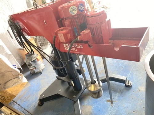 Premier Mill #PSDM-55, Submersible Basket Media Mill, 10 HP mill motor, 2 HP mixer motor, 208 V., 3 Ph. - Image 4