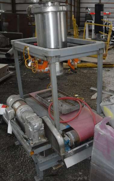Acrison #402B-12000-225-105Z/101-K/N, Volumetric Screw Feeder, double screws, Stainless Steel, 2 @ 1HP - Image 2