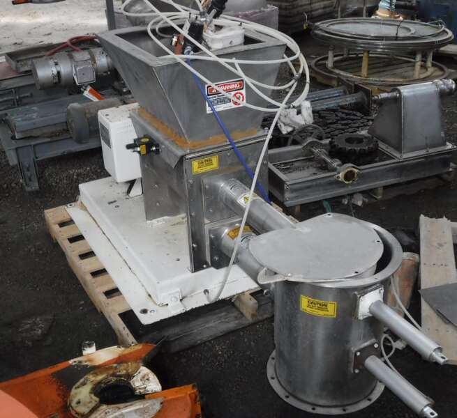 Acrison #402B-12000-225-105Z/101-K/N, Volumetric Screw Feeder, double screws, Stainless Steel, 2 @ 1HP - Image 3