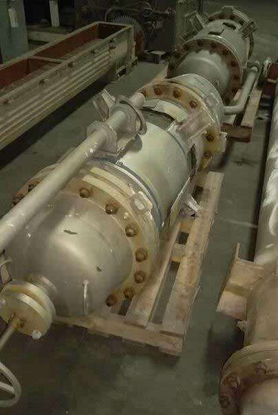 Parker Fulflo #35721B-4SF19-4-3FK1, 9 @ 40" long vertical cartridges, 304 Stainless Steel housing, 150 psi - Image 3